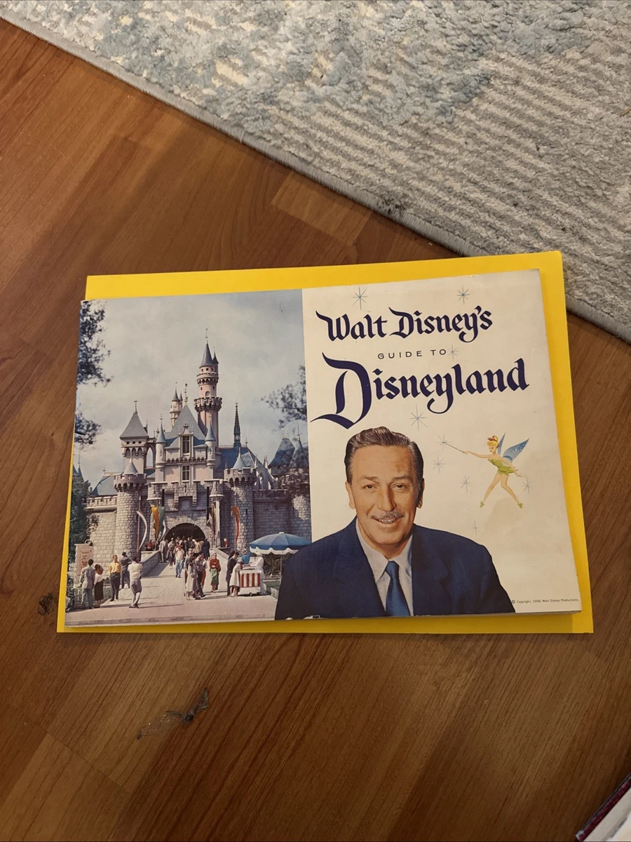 Disneyland Book In Disney Theme Park Souvenirs (Pre-1968) for sale