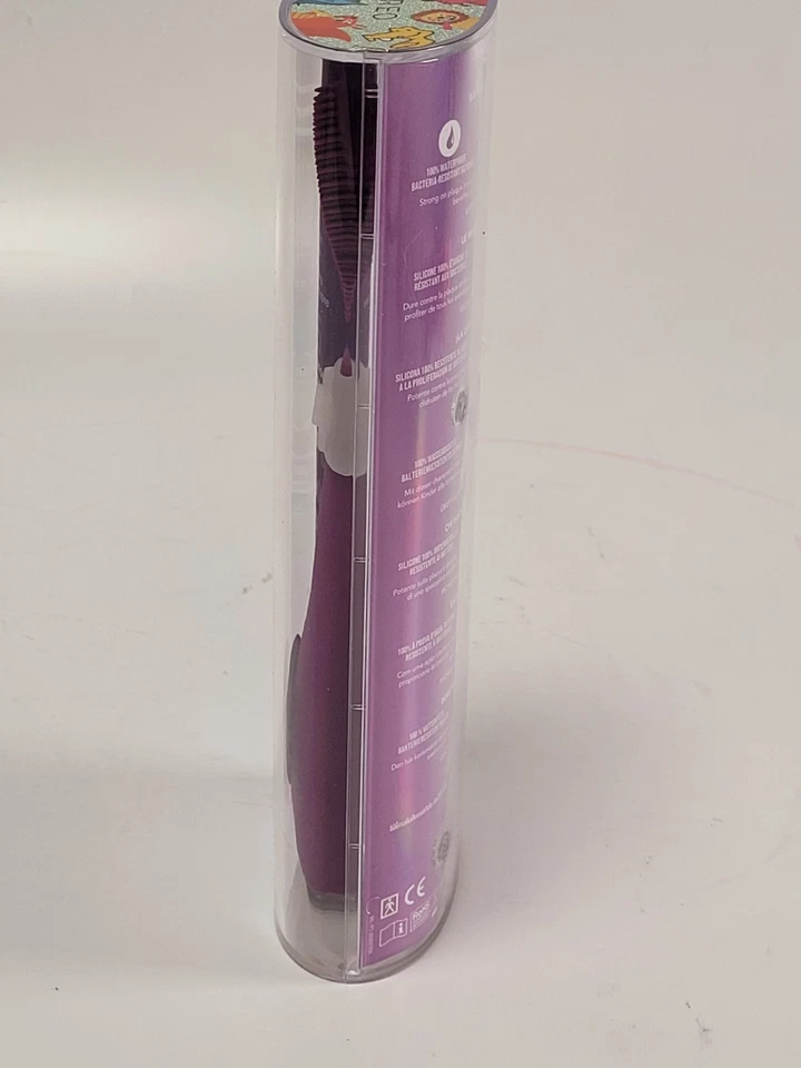 Foreo - Cepillo de dientes sónico de silicona para niños ISSA 5-12 años Merry Berry Shark - USB Foto 2 de 4