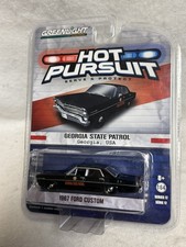Greenlight Hot Pursuit Georgia State Patrol 1987 Ford Custom DING PACKAGE  B2