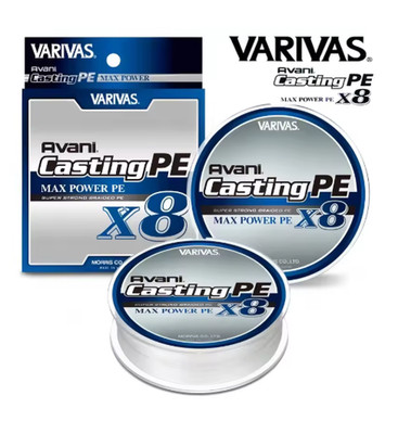 Varivas Avani Casting PE X8 Braided Fishing Line 20-78LB
