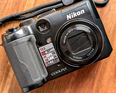 Nikon ニコン COOLPIX P6000 コンパクト デジタルカメラ Nikon COOLPIX P6000 13.5MP Digital Camera - Black for sale online