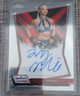 Topps Chrome WWE Ivy Nile Red Brand Autograph #RBA-IVY 2025 Wrestling Card