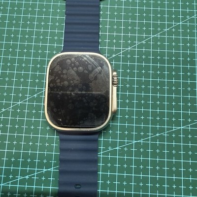 Apple Watch Ultra 2 49mm GPS + Cell Titanium Case w Bllue Strap
