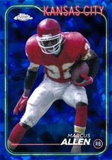 2024 Topps Chrome Sapphire Marcus Allen #94 Kansas Cit yChiefs R1I:44