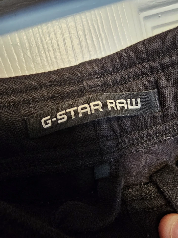 G-Star Men's Core Taper Sweat Pants - Dark Black - LARGE  - Image 4 of 4