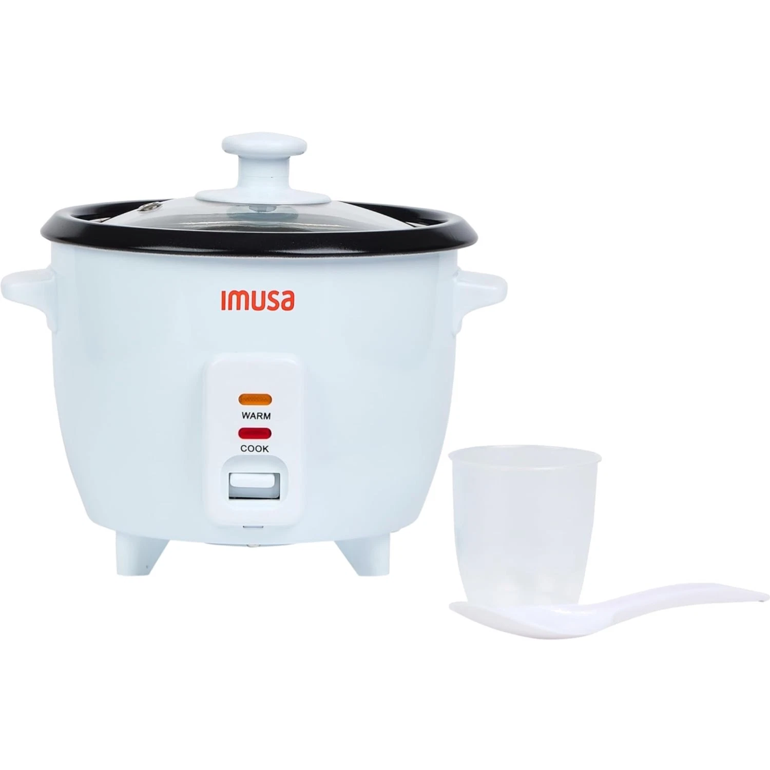 Stylish Electric Rice Cooker - 6 Cups Cooked, Nonstick Ceramic Pot, Easy Clean