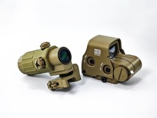 558 G33 Magnifier QD Side EXPS3-2 Holographic Red Green Dot Sight Reflex Combo