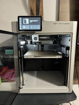 Bambu Lab X1-Carbon (X1C) 3-D Printer. Nice Condition. Read For Details.
