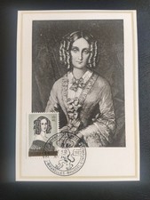 Carte Maximum Premier Jour Belgique Timbre N° 1234 Louise Marie 1962