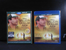 Million Dollar Arm [Blu-ray + Digital Copy]  New and Sealed with slipcover