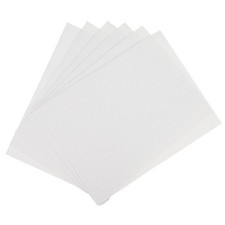10Pcs EVA Foam Sheets Glitter White 10.8 Inch x 8.5 Inch 2mm Thick Crafts Foam