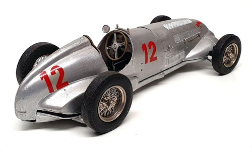 Western Models 1/24 Scale Built Kit WF5 - F1 Mercedes W125 #12 - Silver - Picture 2 of 7