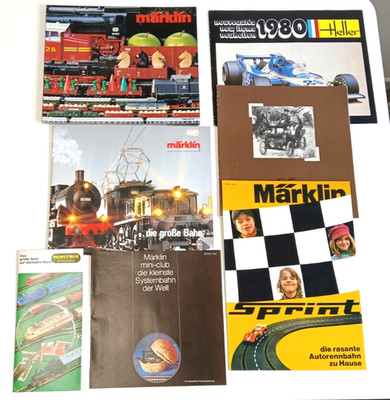 Märklin Sprint Heller - Konvolut Kataloge und Hefte von 1968- 1986 ---- DOW 864