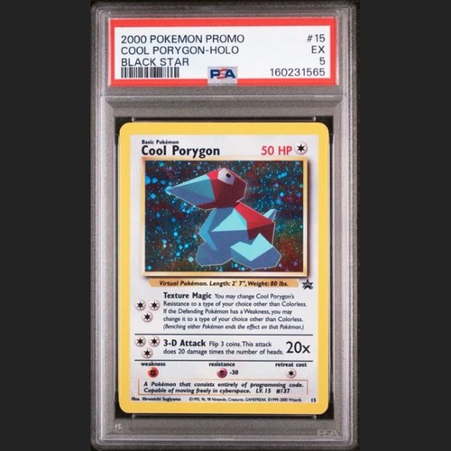 Cool Porygon graded PSA 5 for sale on eBay