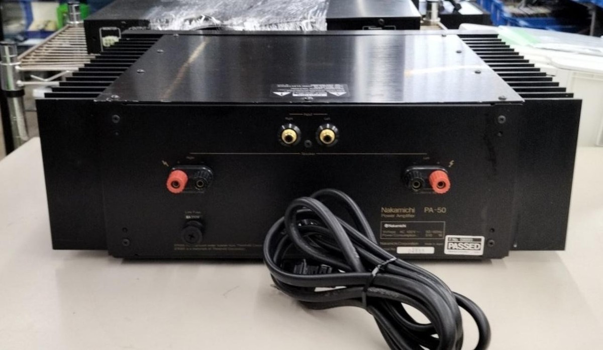 NAKAMICHI パワーアンプ PA-50CE Nakamichi PA-50CEの仕様 ナカミチ