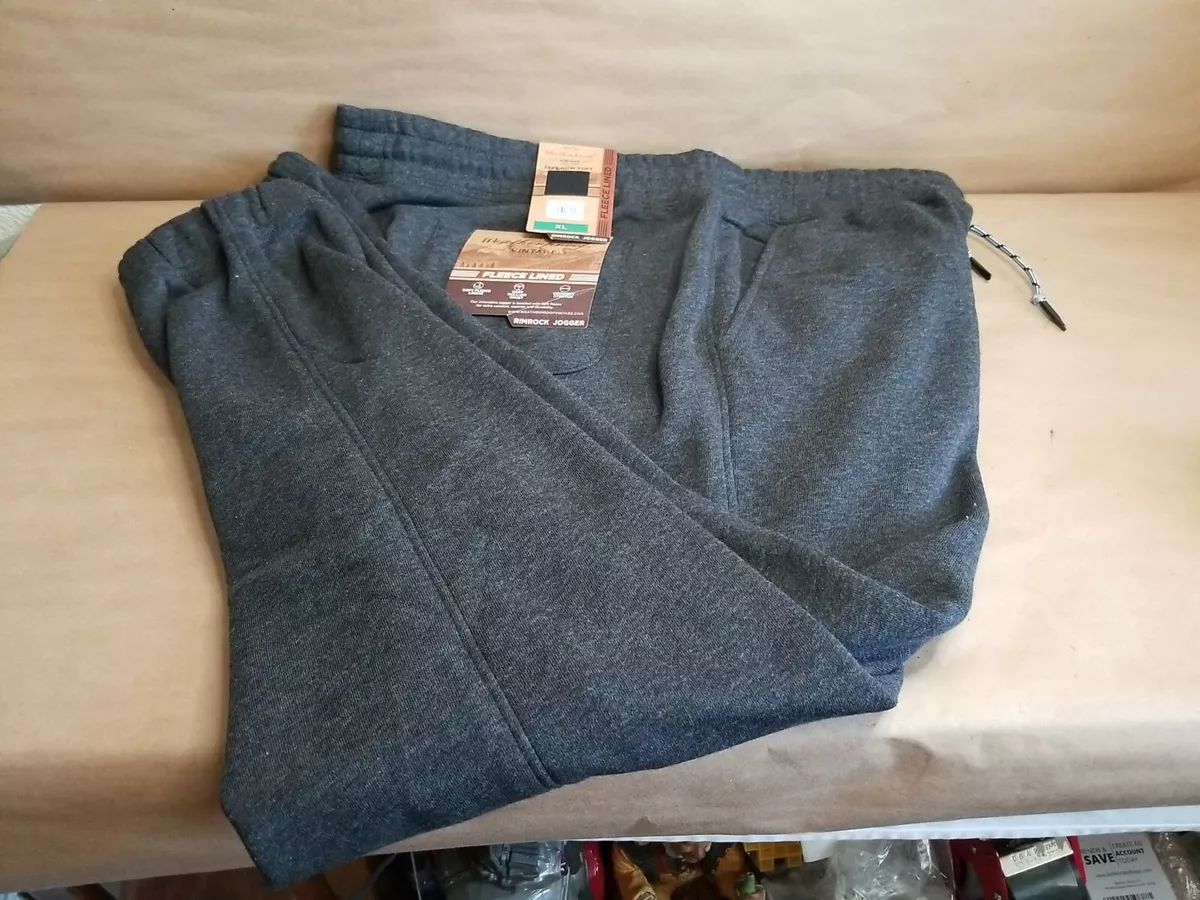 Weatherproof vintage men's top fleece lined pant