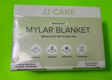 JJ CARE Mylar Blankets (Pack of 6) Large Emergency for Survival (63x82 Inches)