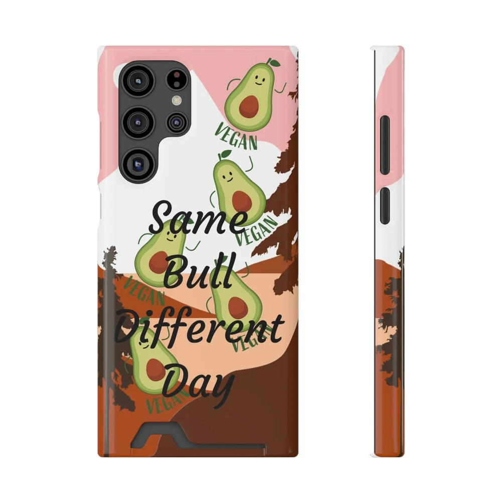 Slim Protective Phone Case with Built-in Card Holder  