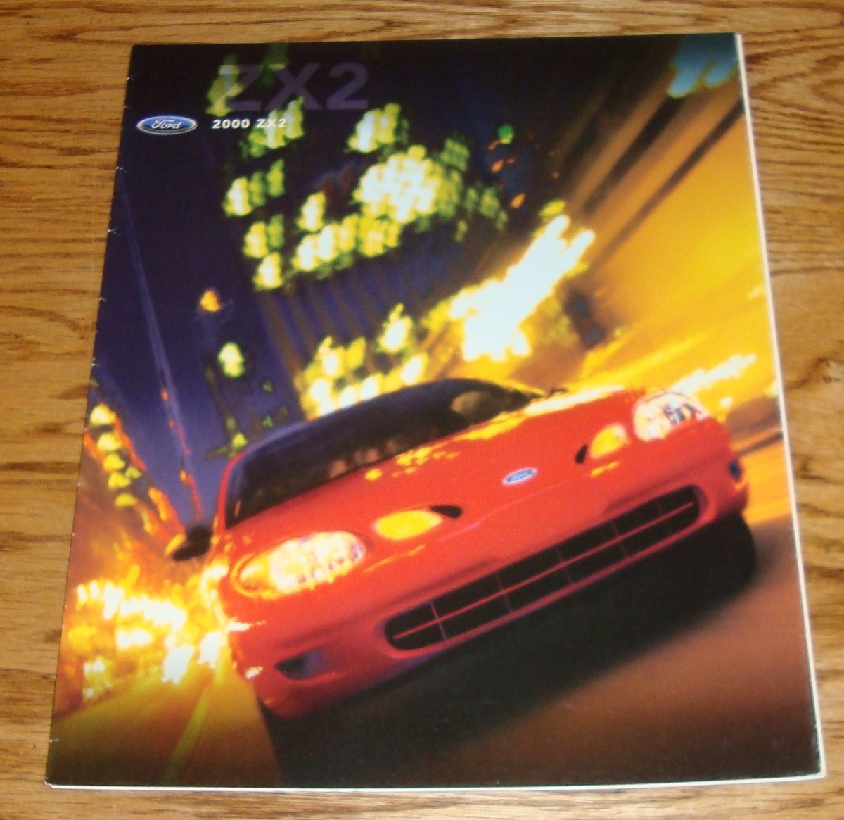 Original 2000 Ford ZX2 Foldout Sales Brochure Poster 00 | eBay