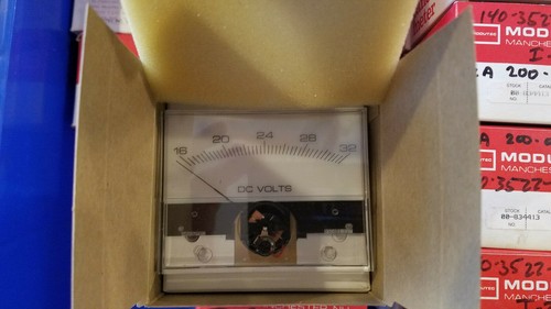 Modutec 02-230015-007, Analog Panel Meter, 16-30 VDC, Bass Products 140-3526-032 - Afbeelding 2 van 3