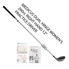 Medicus Dual Hinge Driver RH 260cc 12° Swing Training Women's Golf Club