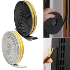 5M Draught Excluder Noise Weather Strip Tape Door Window Cabinet Car Seal Strip 