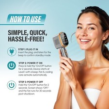 NEW SEALED Herbishh IPL Laser Hair Removal De...