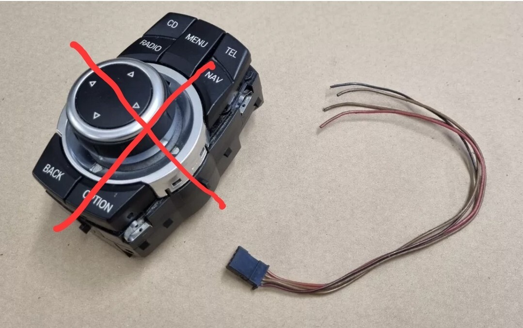 BMW CIC Idrive Controller Wiring Loom Plug * Controller NOT