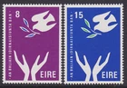 IRELAND, Scott #367-368, Complete Set, MNH, 1975 International Women's Year