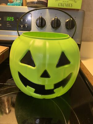 VINTAGE General Foam Blow Mold Jack-O-Lantern Pumpkin General Foam Plastics
