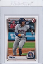 2020 BOWMAN DRAFT 1ST RC ZACH DANIELS HOUSTON ASTROS ROOKIE B6836