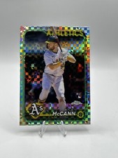 Kyle McCann 2024 Topps Chrome Update X-Fractor RC #USC142 Oakland Athletics