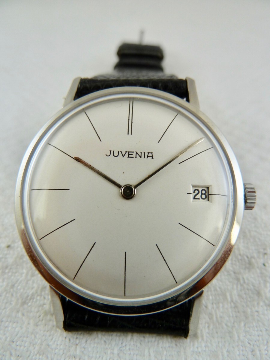 Armbanduhr Juvenia Stahl 60er Jahre