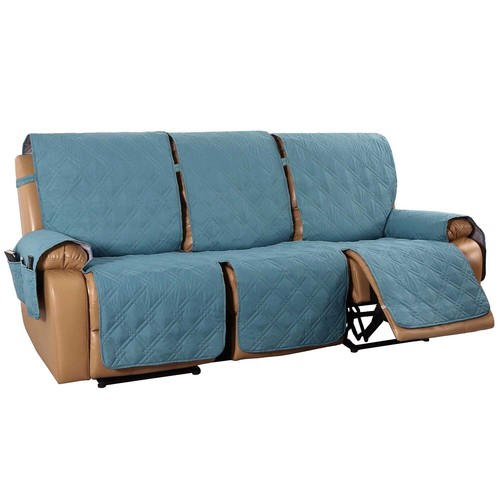 2/3 Seat Recliner Cover Couch Loveseat Slipcover Pet Dog Mat Protector - Picture 86 of 108