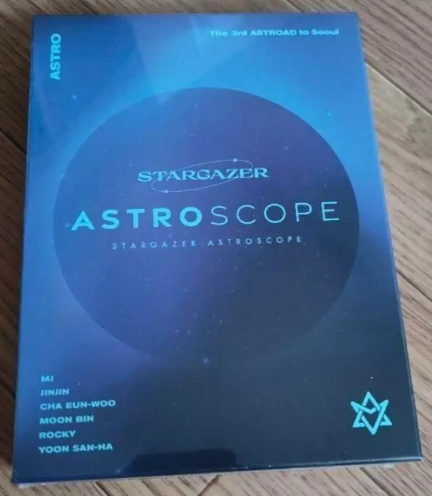 ASTRO STARGAZER: ASTROSCOPE Blu-ray Photobook Photo Card Post Card Japan New