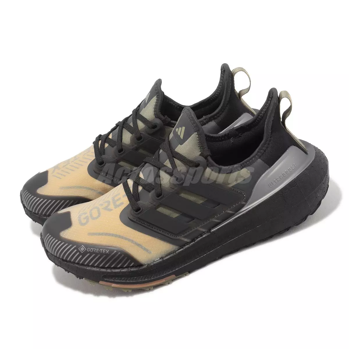 adidas Ultraboost Light GTX Gore-Tex Black Yellow Men Unisex Running HP6404