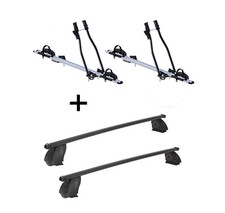 2x Fahrradtr&auml;ger SAGITTAR+Dachtr&auml;ger K1M f&uuml;r f&uuml;r Mercedes E W213 4T&uuml;rer ab 16