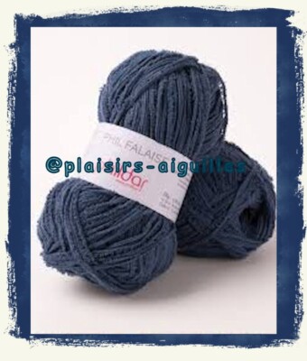 Lot De 12 Pelotes De Coton Phildar Phil Falaise - Couleur écru - Aiguilles 4 - Neuf