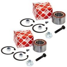 Radlagersatz vorne 2x FEBI 03621 für VW Golf II 1.8 GTI Cat Jetta 1.6 TD