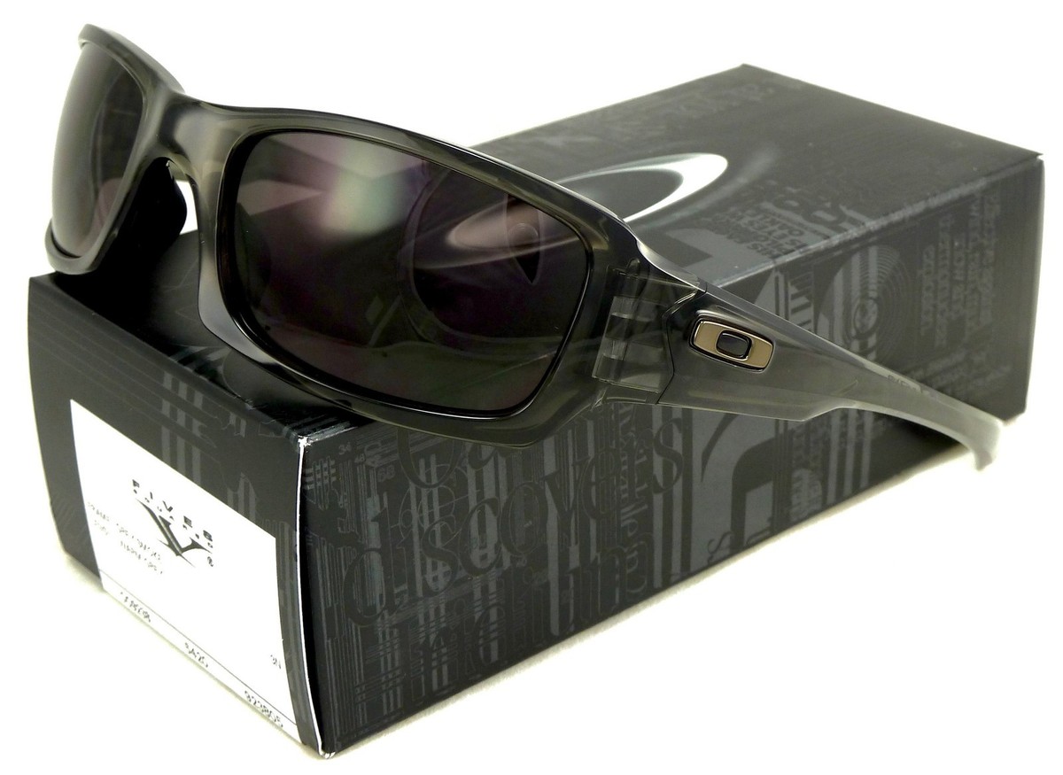 NEW Oakley Fives Squared Sunglasses Grey Smoke l Warm Grey OO9238