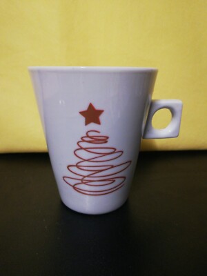 PARMALAT BUGATTI ITALY CHRISTMAS COFFEE COFFEE CUP ADVERTISING MUG MUG