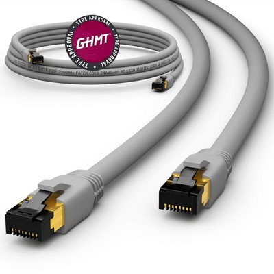 Cat8 Patchkabel Netzwerkkabel S/FTP Halogenfrei CAT 8.1 LSZH RJ45 LAN Kabel PIMF
