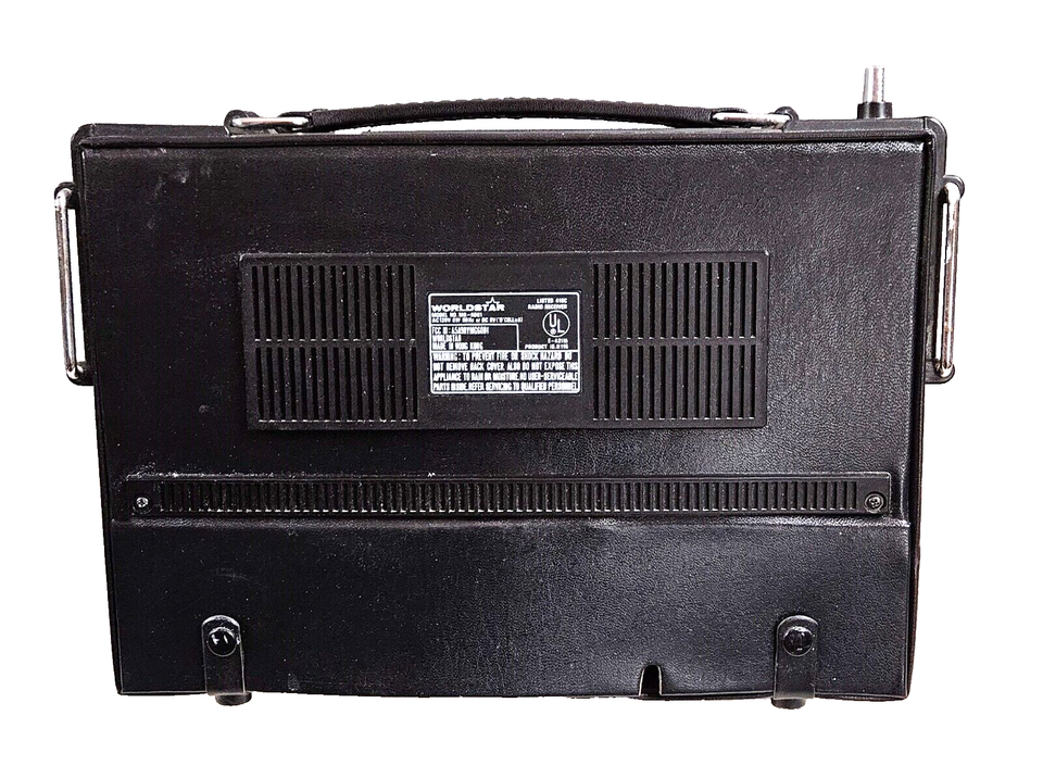 Vintage Worldstar MG6001 MultiBand Radio Receiver AM/FM/CB/TV/SW/PB