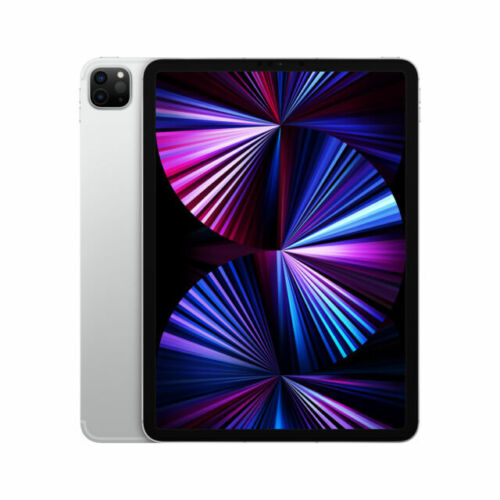 Apple iPad Pro 3. Gen 128 GB, WLAN + 5G (entsperrt), 11 Zoll – silber BESCHÄDIGT - Bild 1 von 1