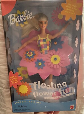 Vintage Floating Flower Fun Barbie Doll, Special Edition, 1999