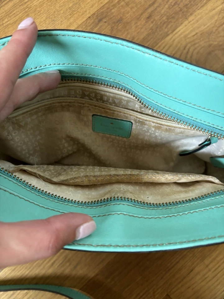 Bolso Bandolera Cartera Kate Spade Verde/Menta/Verde azulado Foto 4 de 4