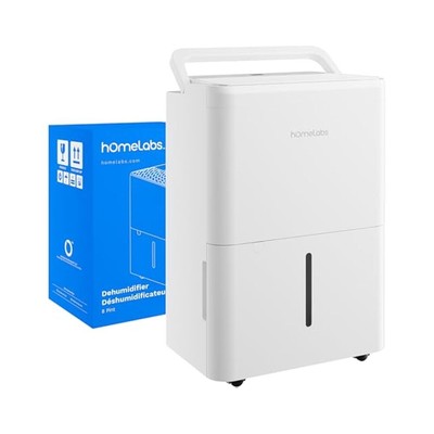 Humidity Control for Small Rooms, 8 Pint Dehumidifier with Drain Hose