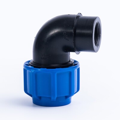 BEWÄSSERUNGSKRÜMMER 90 ADAPTER INNENGEWINDE - (glatt x BSP )