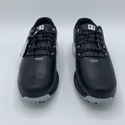 Under Armour HOVR Drive GTX Golf Shoes Black 3023326-001 Mens Under Armour HOVR Drive GORE-TEX Golf Shoes Black/ White  main image 3