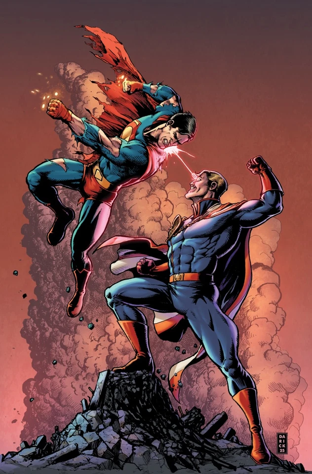 DC K.O. BOSS BATTLE #1 COVER B DARICK ROBERTSON VARIANT - PREORDER FEB 4TH